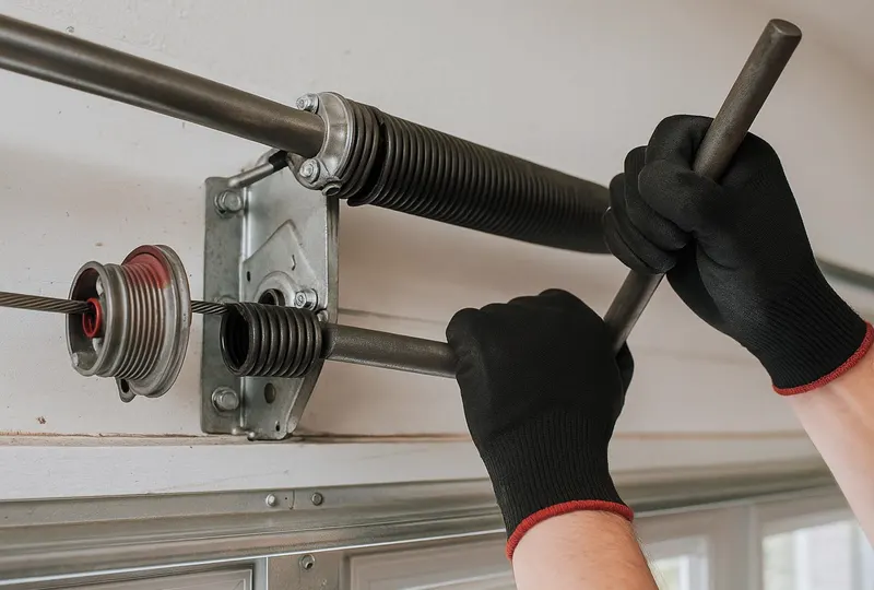 Off Track Door Repair in Chattahoochee